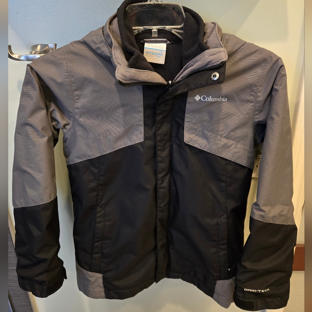 Columbia® Bugaboo™ II Fleece Interchange Jacket, boys medium (10-12)